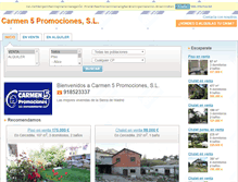 Tablet Screenshot of carmen5.com